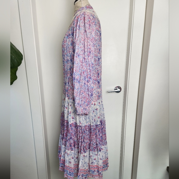 PHOOL Gauze Cotton Floral Maxi Dress - Picture 5 of 14